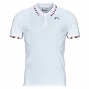 Men’s Short Sleeve Polo Shirt Kappa Ezio 2 White Red
