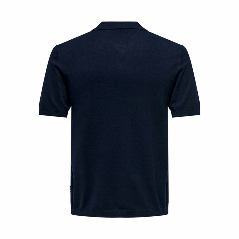 Polo à manches courtes homme Only & Sons Onswyler Life Reg 14 Ss Knit Stormy