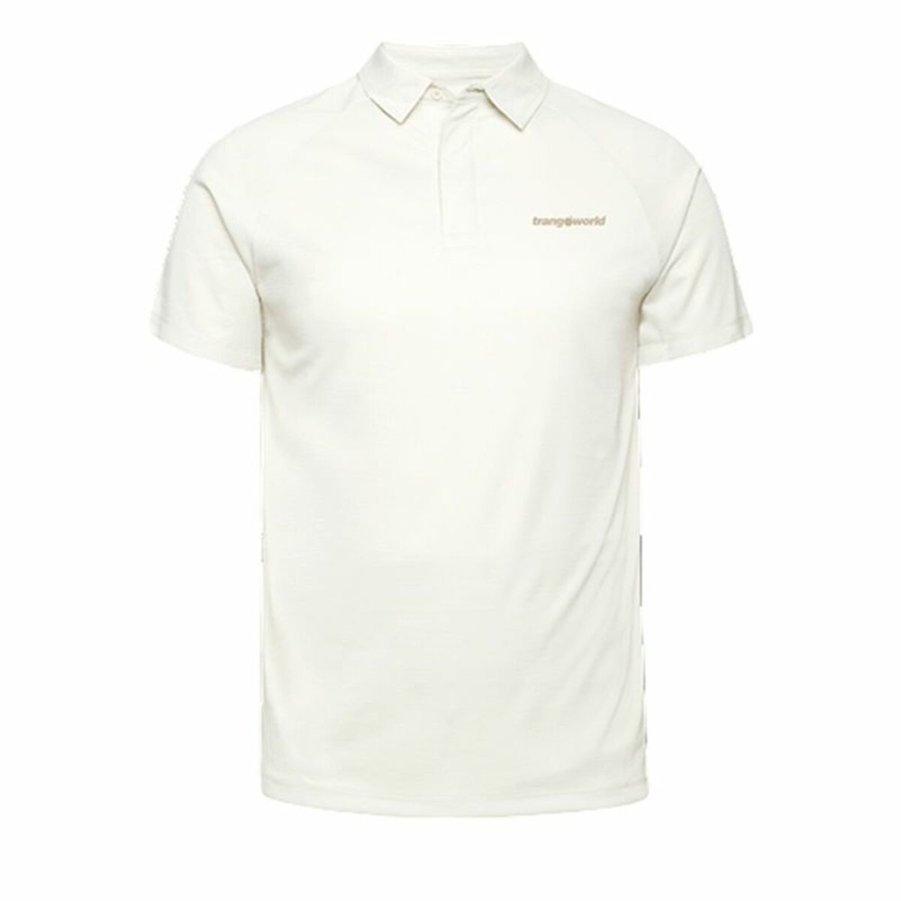 Polo à manches courtes homme Trangoworld Bonete Blanc
