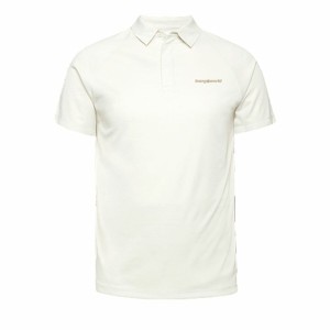 Polo à manches courtes homme Trangoworld Bonete Blanc