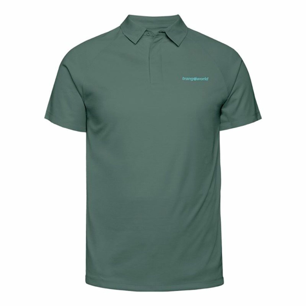 Polo à manches courtes homme Trangoworld Bonete Bleu