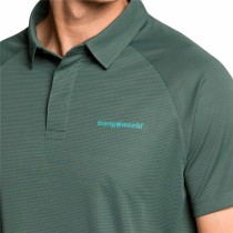 Polo à manches courtes homme Trangoworld Bonete Bleu