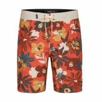 Men’s Bathing Costume O'Neill Hyperfreak Mysto Scallop 19 Red 19"
