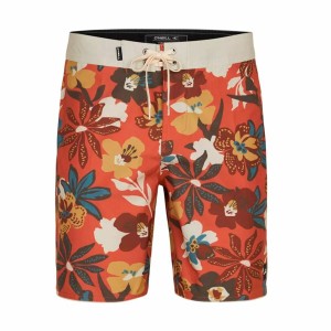 Men’s Bathing Costume O'Neill Hyperfreak Mysto Scallop 19 Red 19"