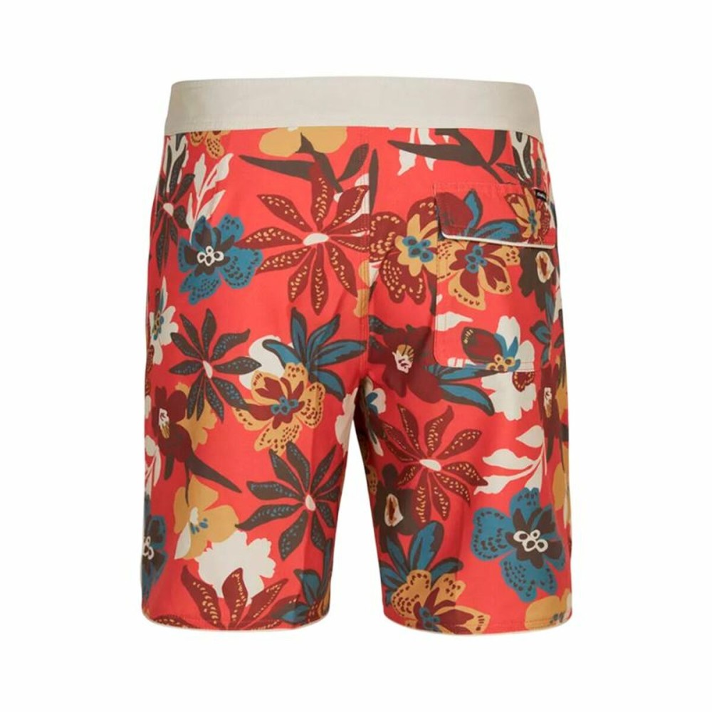 Men’s Bathing Costume O'Neill Hyperfreak Mysto Scallop 19 Red 19"