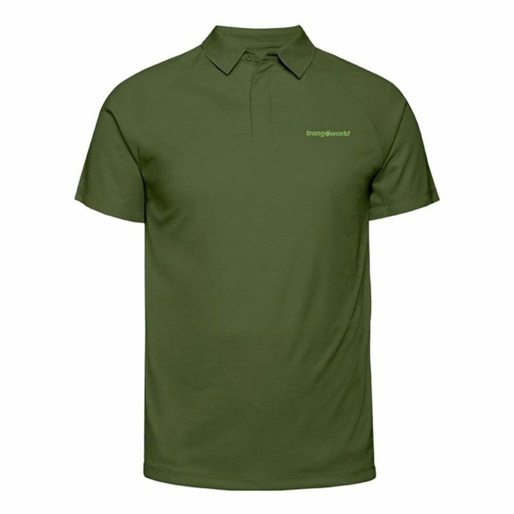 Polo à manches courtes homme Trangoworld Bonete Olive