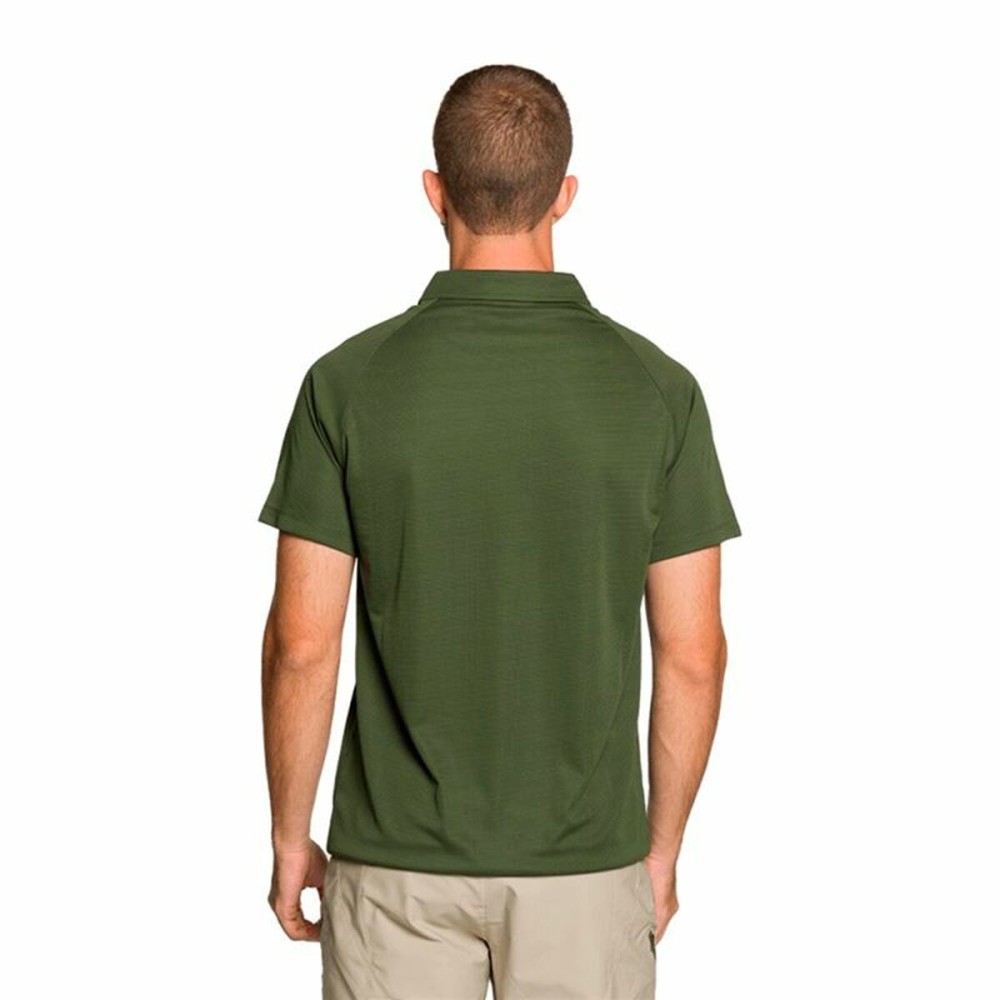 Polo à manches courtes homme Trangoworld Bonete Olive