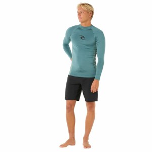 T-Shirt de Bain Rip Curl Waves Upf Perf L/S Bleu