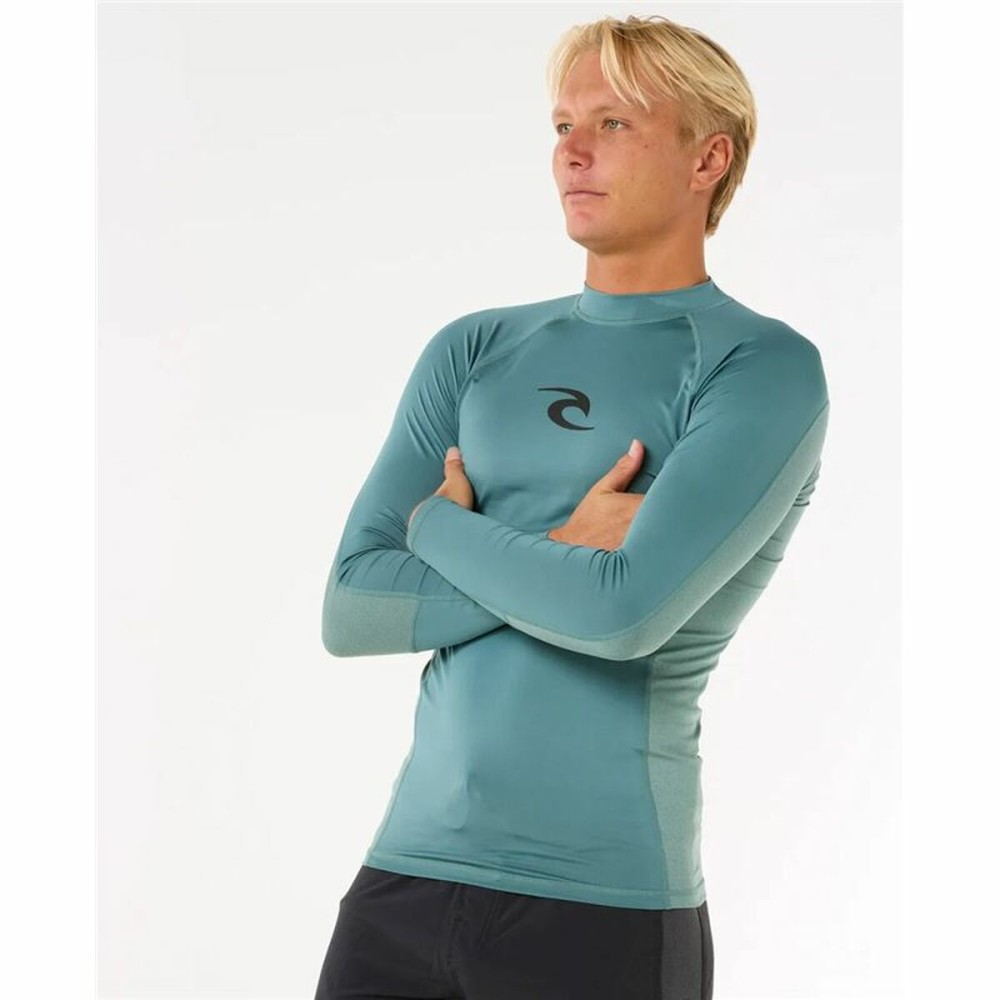 T-Shirt de Bain Rip Curl Waves Upf Perf L/S Bleu