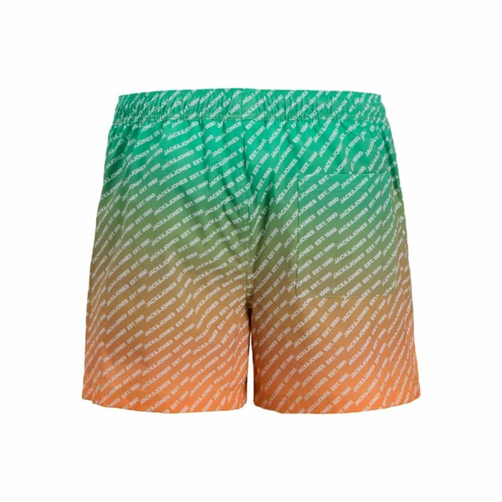 Men’s Bathing Costume Jack & Jones Jpstmaui Jjswim Gradient Lime green