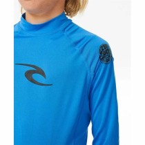 T-Shirt de Bain Rip Curl Wave Upf L/S Bleu