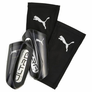 Football Shinguards Puma Ultra Flex Sleeve Black