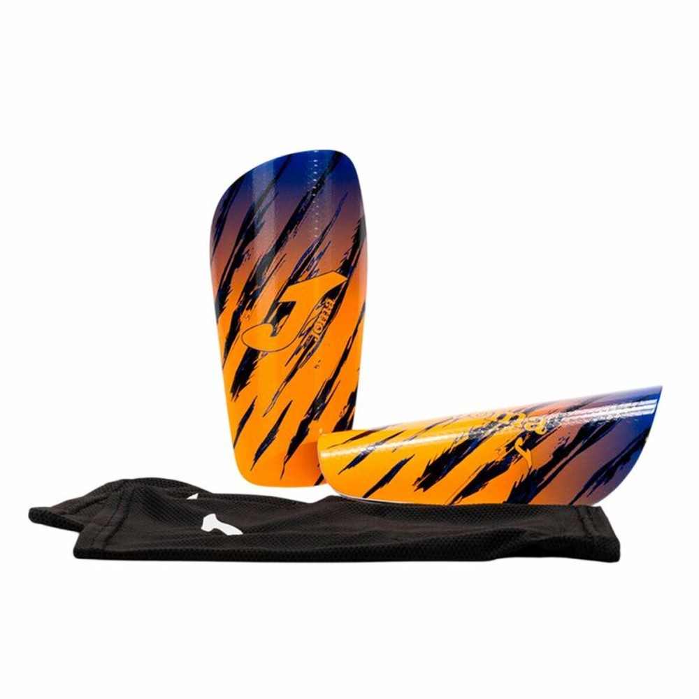 Football Shinguards Joma Sport Spider Orange