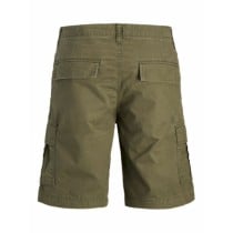 Men's Shorts Jack & Jones JPSTCOLE MATEO CARGO SHORT MID 12274389 Green