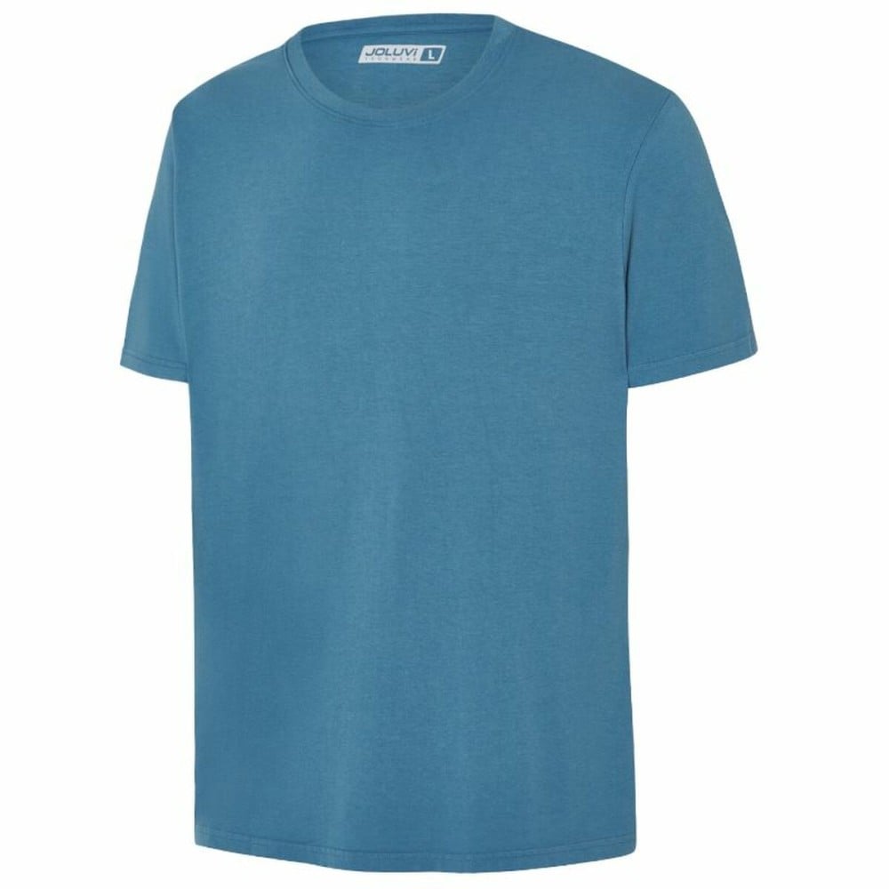 Herren Kurzarm-T-Shirt Joluvi Bambu Indigo S