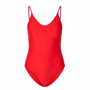 Damen Badeanzug Pieces Pcbaomi Bc Rot
