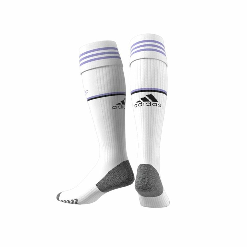 Fußballsocken für Erwachsene Adidas Real Madrid 22/23 Weiß (46-48)