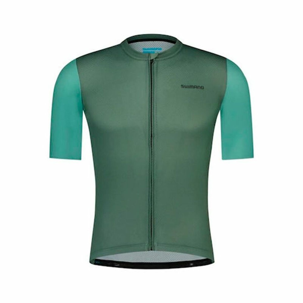 maillot de cyclisme Shimano Aria S.S. Olive