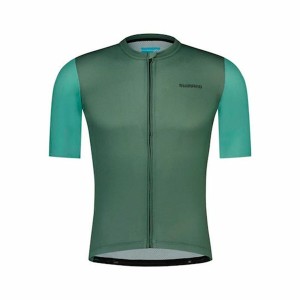 maillot de cyclisme Shimano Aria S.S. Olive