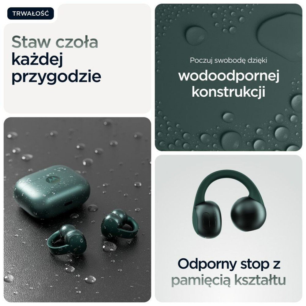Oreillette Bluetooth Motorola PG38C07165 Vert