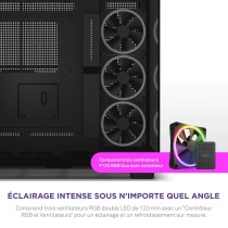 Boîtier ATX semi-tour NZXT H9 Elite Noir