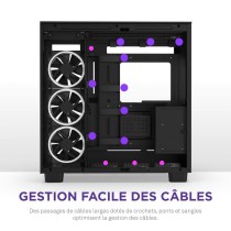 Boîtier ATX semi-tour NZXT H9 Elite Noir