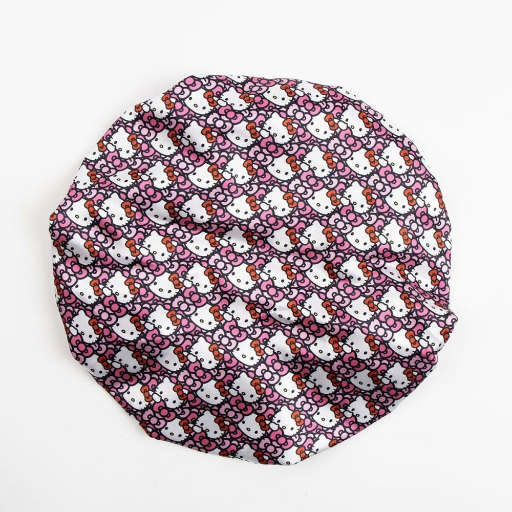 Bonnet de Douche Hello Kitty Rose 100 % polyester