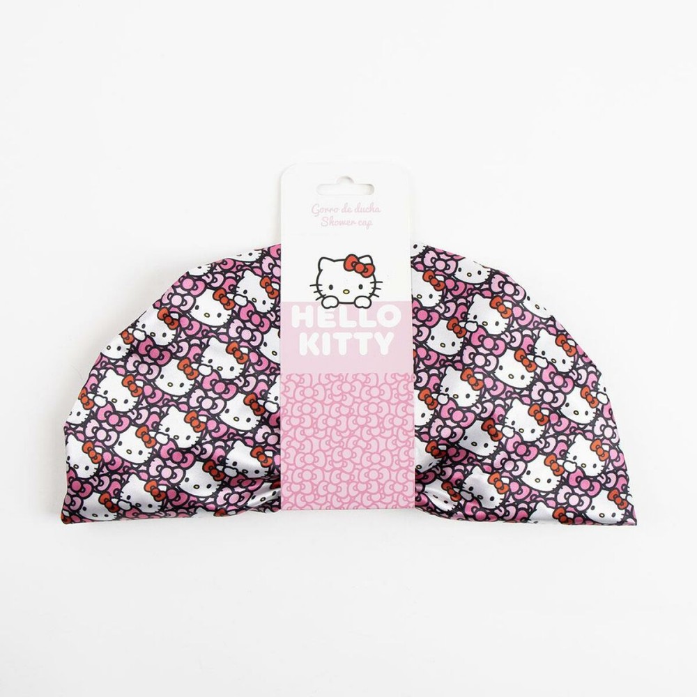 Shower Cap Hello Kitty Pink 100 % polyester