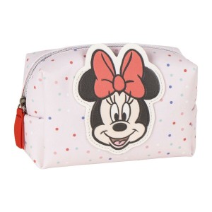 Nécessaire de Voyage Minnie Mouse Rose 100 % Polyuréthane 28 x 10 x 17,5 cm