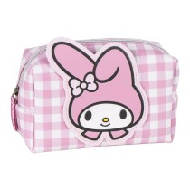 Nécessaire de Voyage Hello Kitty Rose 100 % Polyuréthane 7,5 x 10 x 18 cm