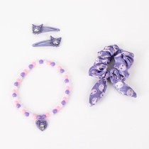 Haarschmuck Hello Kitty Lila 4 Stücke