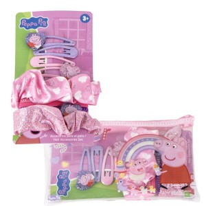 Haarschmuck Peppa Pig Rosa 10 Stücke