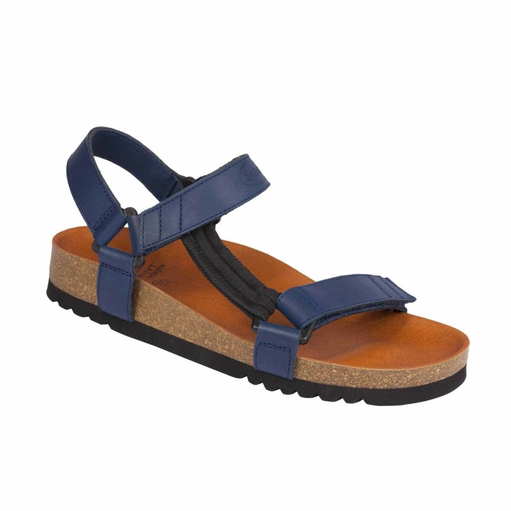 Women's sandals Mobilex PRS001NIEBIESKI37