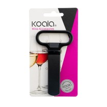 Flaschenöffner Koala Basic Schwarz Metall 11 x 6,5 x 1 cm (12 Stück)