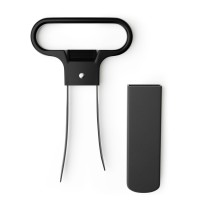Flaschenöffner Koala Basic Schwarz Metall 11 x 6,5 x 1 cm (12 Stück)