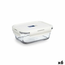 Boîte à lunch hermétique Luminarc Baltic Crème verre 820 ml (6 Unités)
