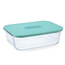 Boîte à lunch hermétique Luminarc Joy Bleu verre 1,5 L (6 Unités)
