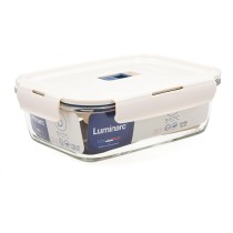 Lunchbox hermetisch Luminarc Baltic Creme Glas 1,22 L (6 Stück)