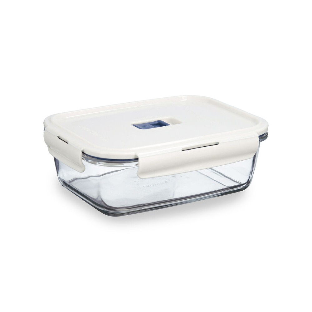Lunchbox hermetisch Luminarc Baltic Creme Glas 1,22 L (6 Stück)