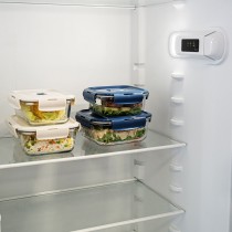 Boîte à lunch hermétique Luminarc Baltic Crème verre 1,22 L (6 Unités)