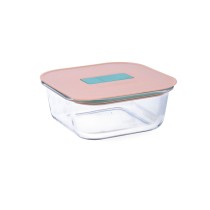 Boîte à lunch hermétique Luminarc Joy Orange verre 800 ml (6 Unités)