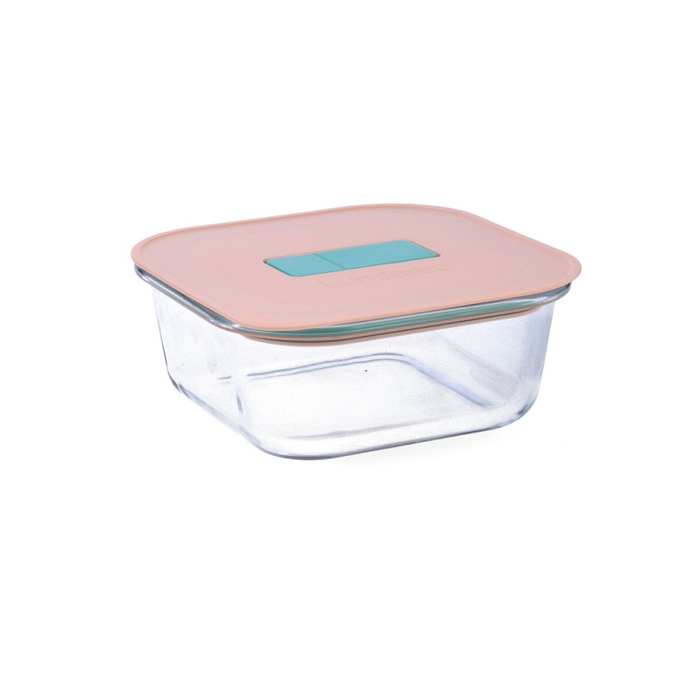 Lunchbox hermetisch Luminarc Joy Orange Glas 800 ml (6 Stück)