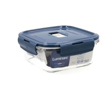 Lunchbox hermetisch Luminarc Baltic Blau Glas 760 ml (6 Stück)