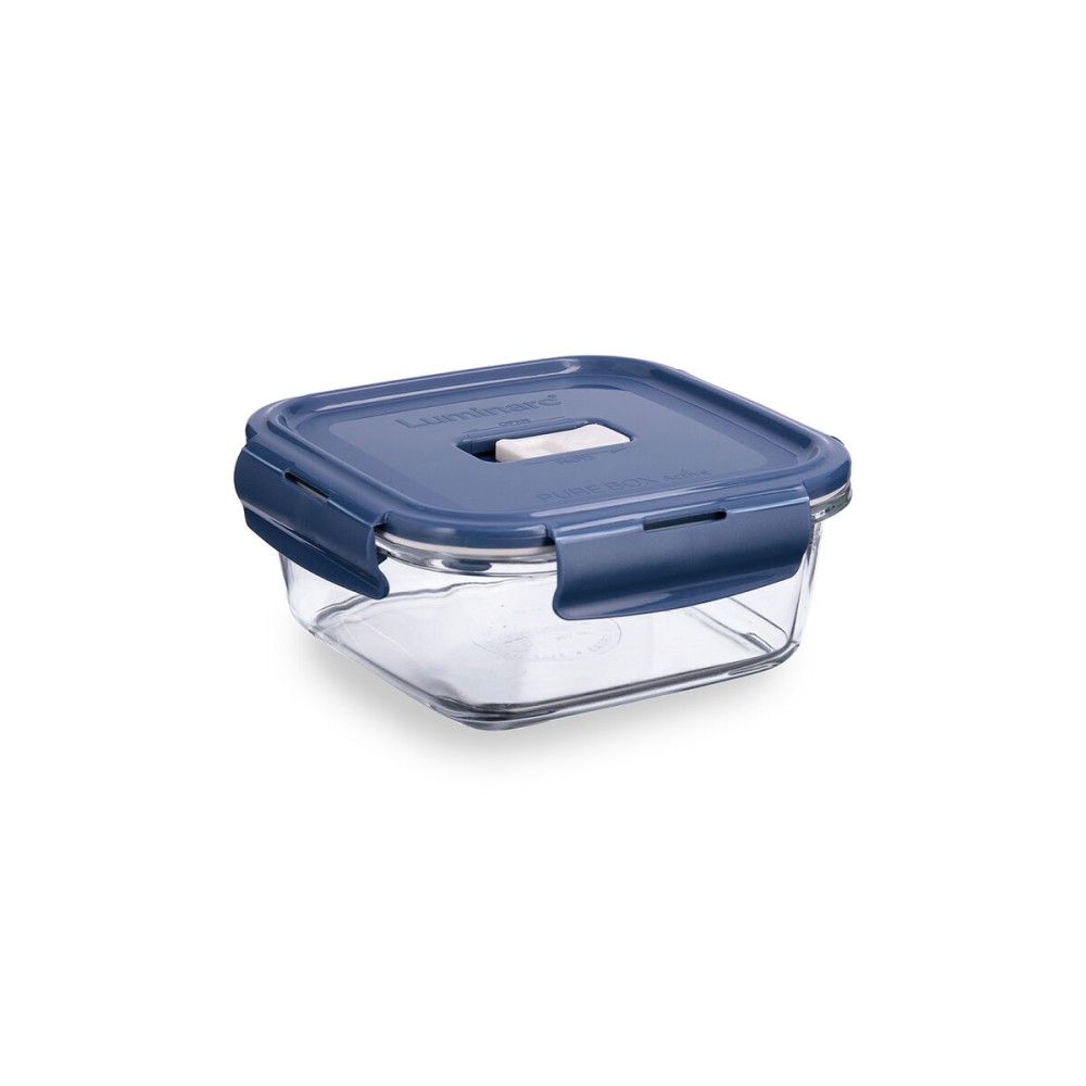 Lunchbox hermetisch Luminarc Baltic Blau Glas 760 ml (6 Stück)