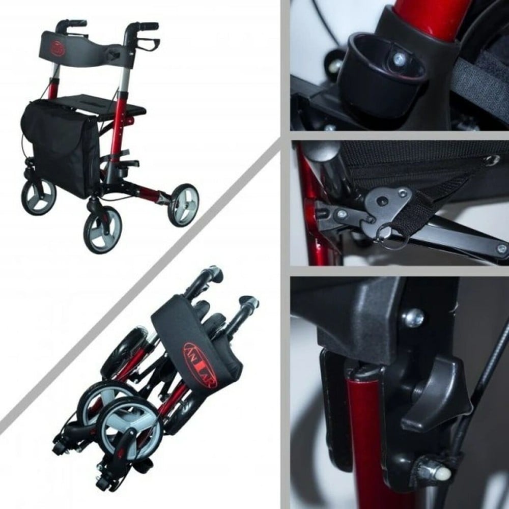Wheeled walking frame Antar AT51006
