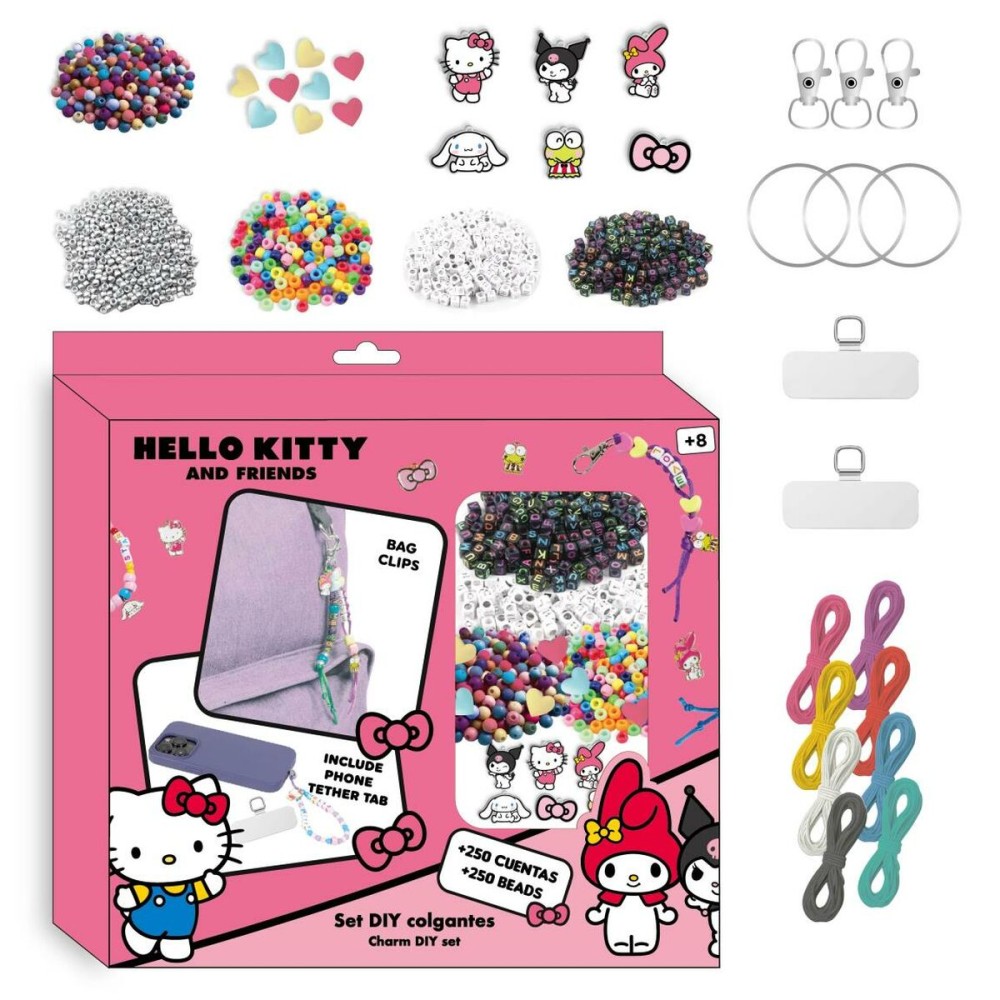 Perles Hello Kitty 25,5 x 25 x 5 cm