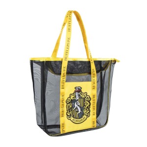 Sac de plage Harry Potter Jaune 100 % polyester