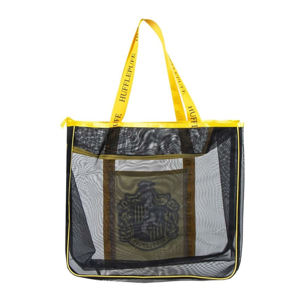 Sac de plage Harry Potter Jaune 100 % polyester