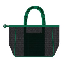 Sac de plage Harry Potter Vert foncé 100 % polyester