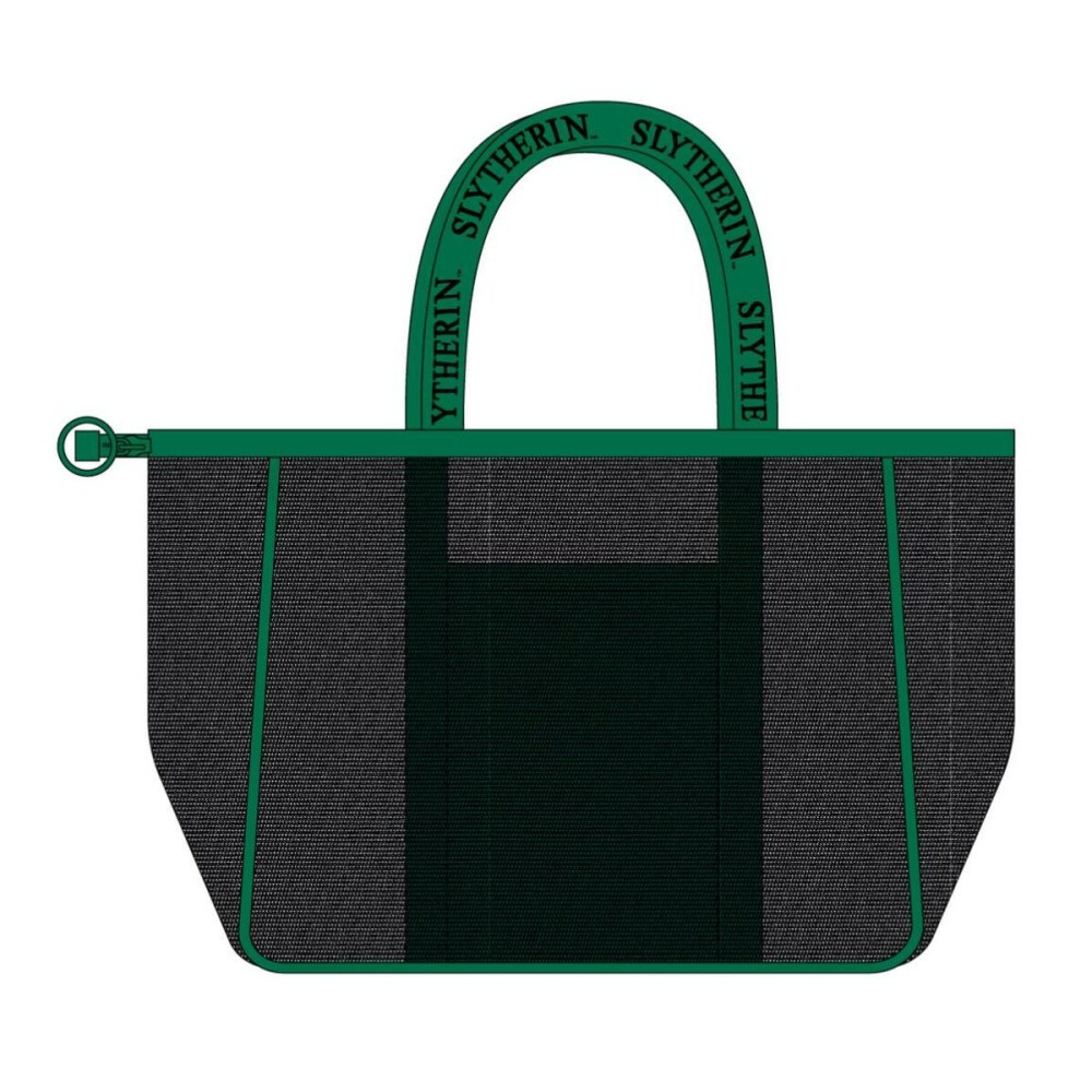 Sac de plage Harry Potter Vert foncé 100 % polyester